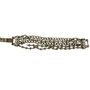 Gold Chain and Bead Bracelet